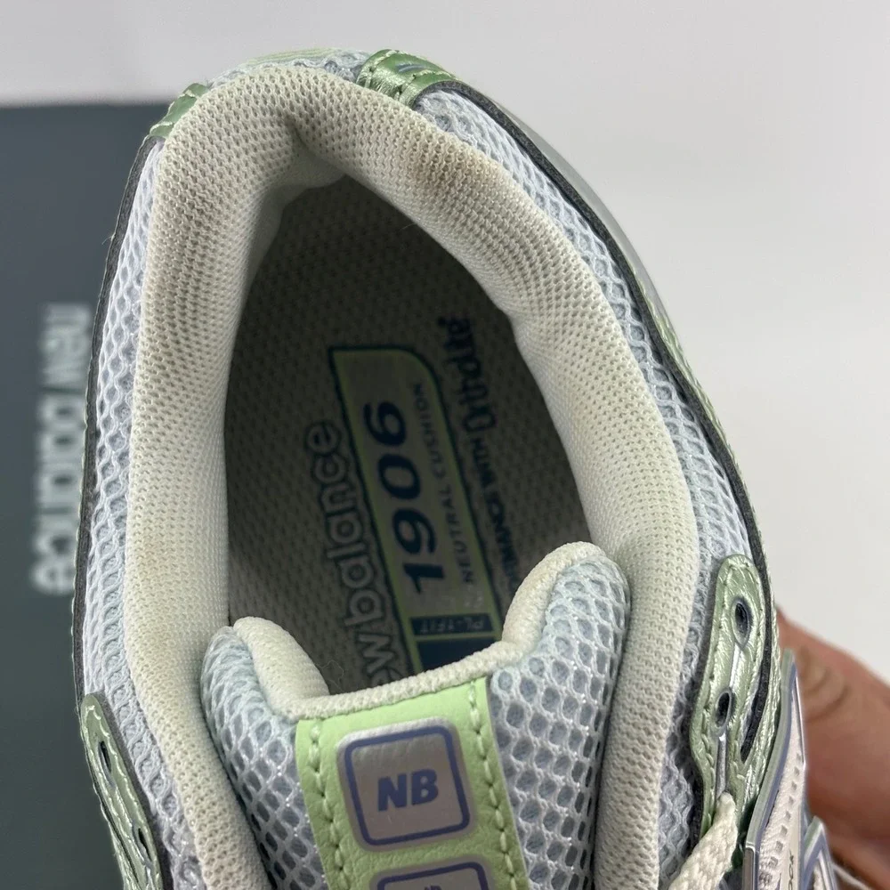 New Balance 1906R Mens 5 Womens 6.5 Blue Green Mesh Metallic U1906RNE Running